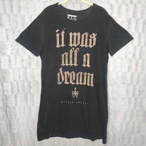 biggie smalls t shirt dress